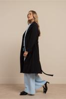 Studio Anneloes Laurine Bonded Trenchcoat 13591 Zomerjassen 9000 Black - thumbnail