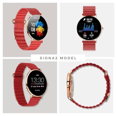 XCOAST SIONA 2 Smartwatch Rood - thumbnail