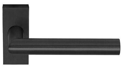 Gatdeel TIPO zwart rechthoekig rozet