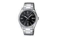 Casio DATE Zilverkleurig Multifunctioneel Zwart (Ø 39 mm) Heren horloge - thumbnail