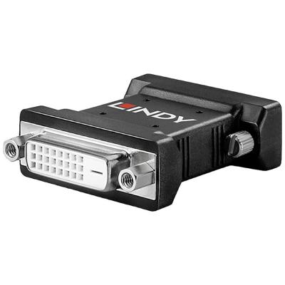 LINDY 32122 DVI EDID-emulator [1x DVI-bus 24+1-polig - 1x DVI-stekker 24+1-polig] Zwart