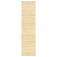 VidaXL Tapijt 80x300 cm bamboe naturel - thumbnail