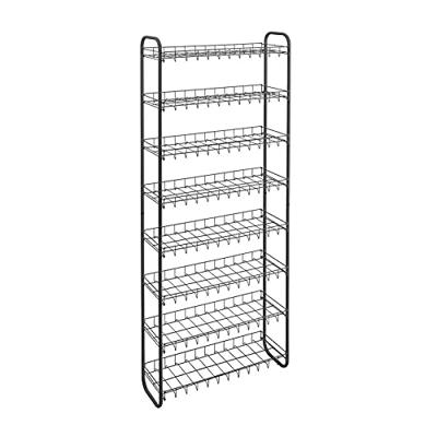 Metaltex shoe schoenenrek 8 etages 64x23x165 cm zwart Metaltex shoe schoenenrek 8 etages 64x23x165 cm zwart