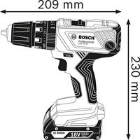 Bosch Professional GSB 18V-21 Accu-klopboor/schroefmachine 2 snelheden - thumbnail
