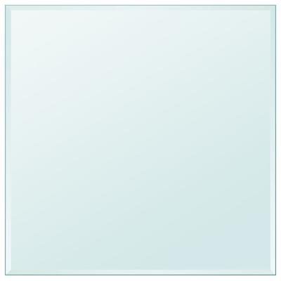 Tafelblad van gehard glas 800x800 mm vierkant