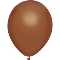 Ballonnen Uni Chocola 100st. 30cm - thumbnail