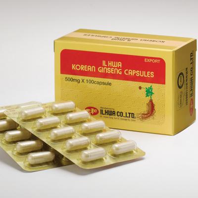 Ilhwa Korean ginseng capsule 100 Capsules