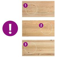 Vensterbanken 2 st onbehandeld 80x40x2 cm massief eikenhout - thumbnail