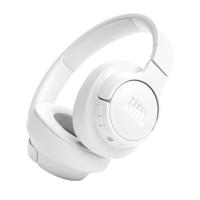 JBL Tune 720BT draadloze on-ear koptelefoon in wit - Met JBL Pure Bass Sound, Bluetooth 5.3, handsfree bellen, audiokabel en 76 uur batterijduur - thumbnail