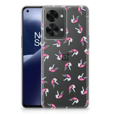 TPU bumper voor OnePlus Nord 2T Unicorns TPU bumper voor OnePlus Nord 2T Unicorns
