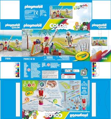 Playmobil Color 71515 Skatepark