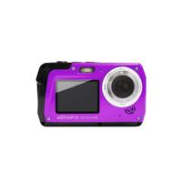 Aquapix W3048-V Edge Violet Digitale camera 48 Mpix Violet Onderwatercamera, Frontdisplay - thumbnail