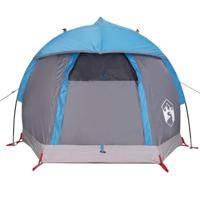VidaXL Koepeltent 1-persoons waterdicht blauw - thumbnail