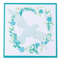 Sizzix • layered stencils dove 4stuks - thumbnail