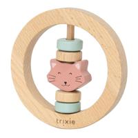 Trixie houten rammelaar - mrs. cat - thumbnail