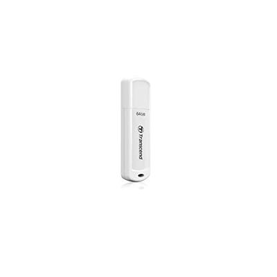 Transcend JetFlash® 730 USB-stick 64 GB Wit TS64GJF730 USB-A 3.2 Gen 1 Transcend JetFlash® 730 USB-stick 64 GB Wit TS64GJF730 USB-A 3.2 Gen 1