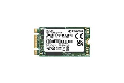 Transcend MTS402M 256 GB NVMe/PCIe M.2 SSD 2242 harde schijf SATA III Industrial TS256GMTS402M