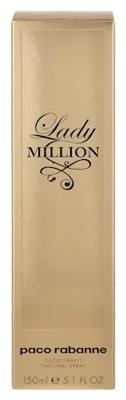 Rabanne - Paco Rabanne Lady Million Deo Spray 150ml Geparfumeerde deodorant Dames