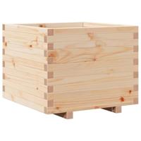 VidaXL Plantenbak 60x60x49,5 cm massief grenenhout - thumbnail