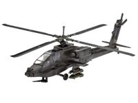Revell model set - ah-64a apache 56dlg. - incl. basiskleuren verf - thumbnail