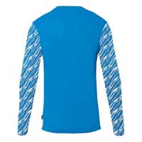 Uhlsport Progressive Keepersshirt Blauw Wit - thumbnail