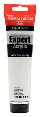 Royal Talens Amsterdam Expert Series Acrylverf Tube 150 ml - Titaanwit 105