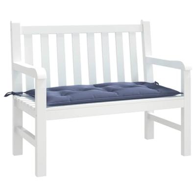 VidaXL Tuinbankkussen 100x50x7 cm oxford stof marineblauw