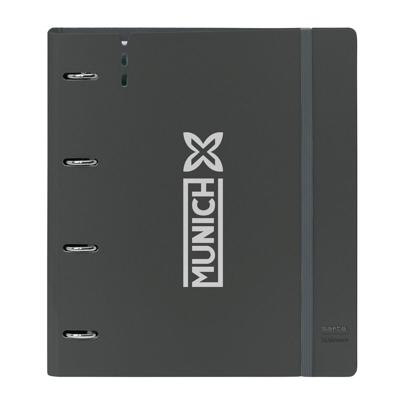 Ringmap Munich Topo Zwart 27 X 32 X 4 cm