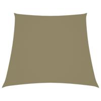 VidaXL Zonnescherm trapezium 3/4x3 m oxford stof beige - thumbnail