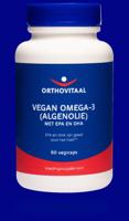 Vegan omega 3 algenolie 60 Vegetarische capsules - thumbnail