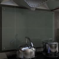 VidaXL Spatscherm keuken 90x60 cm gehard glas wit - thumbnail