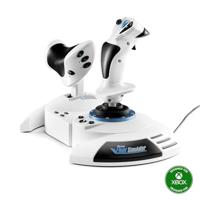 Thrustmaster t.flight hotas one microsoft flight simulator edition joystick (wit/zwart, pc, xbox series x|s) - thumbnail