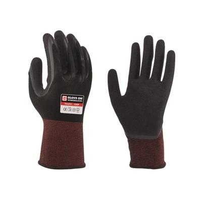 Handschoenen nylon Touch.Grip met foam latex coating mt 08 Handschoenen nylon Touch.Grip met foam latex coating mt 08
