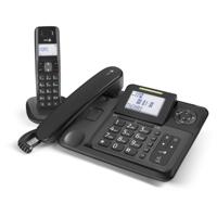 Doro 6052 Comfort 4005 Combo draadloze telefoon met oproepherkenning en antwoordapparaat zwart - thumbnail