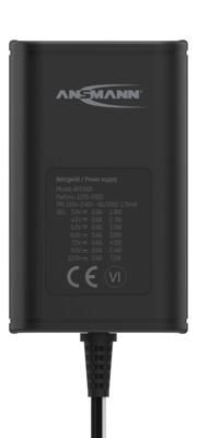 Ansmann 1201-0022 Stekkernetvoeding, instelbaar 12 V/DC, 9 V/DC, 7.5 V/DC, 6 V, 4.5 V/DC, 3 V 600 mA 7.20 W Ansmann 1201-0022 Stekkernetvoeding, instelbaar 12 V/DC, 9 V/DC, 7.5 V/DC, 6 V, 4.5 V/DC, 3 V 600 mA 7.20 W