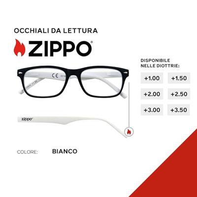 Leesbril Zippo +31Z-B3-WHI- +1.00