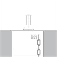 Basi 1620-0000 Roostervergrendeling Zilver - thumbnail