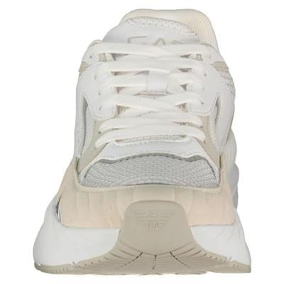 EA7 Emporio Armani Crusher Sneakers Heren Wit - Maat 40 - Kleur: Wit | Soccerfanshop