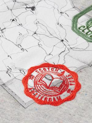 Relaxed-Fit Artwork Crewneck Medium Grey