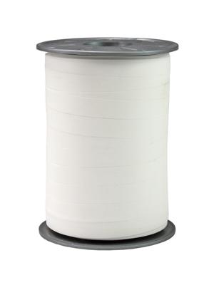 Krullint 10mm x 200 meter Opak kleur wit milk 600