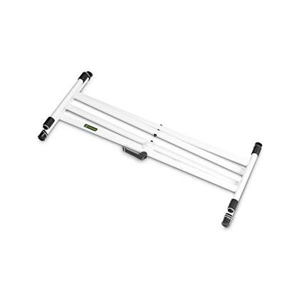 Gravity KSX2W Keyboardstandaard dubbele X-Form wit - thumbnail