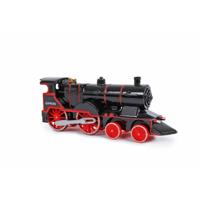 2-play die-cast locomotief met licht en geluid, 14cm - thumbnail