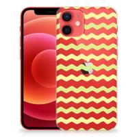 iPhone 12 Mini | TPU bumper | Waves Yellow - thumbnail