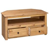 Tv-hoekkast Panama Range 93x49x49 cm massief grenenhout - thumbnail