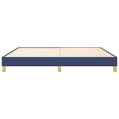 Bedframe zonder matras stof blauw 200x200 cm
