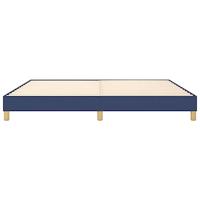 Bedframe zonder matras stof blauw 200x200 cm - thumbnail