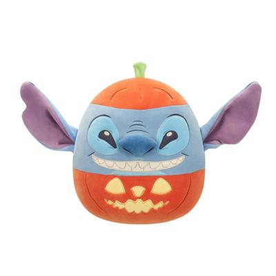Squishmallows halloween Stitch-knuffel in een pompoen - 19 cm
