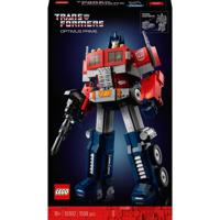 LEGO Icons 10302 Optimus Prime Transformers Autobot Robot Minifiguur Model Vrachtwagen - thumbnail