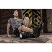 Tunturi Yogamat TPE l antraciet, geel koord l 180 x 60 x 0.3 cm - thumbnail