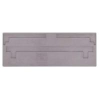 WAGO 283-350 Afsluit- en scheidingsplaat Grijs 50 stuk(s) - thumbnail